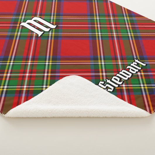 Couverture Sherpa Royal Stewart Tartan (3/4)