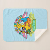 Couverture Sherpa Rue Sésame | Basculement (Devant (Horizontal))