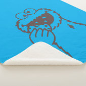 Couverture Sherpa Rue Sésame | Cookies Monster Bright (3/4)