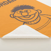 Couverture Sherpa Rue Sésame | Ernie Bright Ajoutez Votre Nom (3/4)