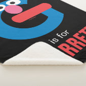 Couverture Sherpa Rue Sésame | G est pour Grover (3/4)