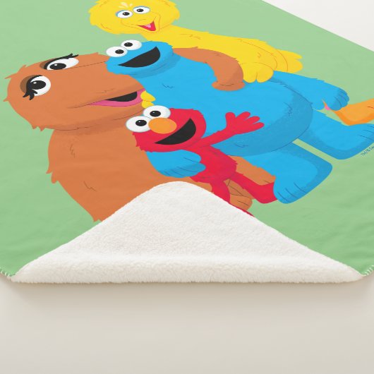 Couverture Sherpa Rue Sésame | Groupe Hug (3/4)