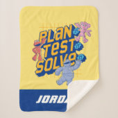 Couverture Sherpa Rue Sésame | Mécaniciens | Ajouter un nom (Devant)