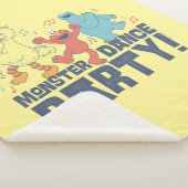 Couverture Sherpa Rue Sésame | Monster Dance Party (3/4)