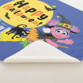 Couverture Sherpa Rue Sésame | Motif d'Halloween (3/4)