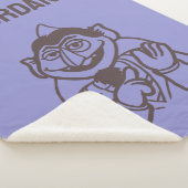 Couverture Sherpa Rue Sésame | Nombre de von | Ajouter Votre Nom (3/4)