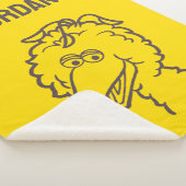 Couverture Sherpa Rue Sésame | Oiseau brillant (3/4)