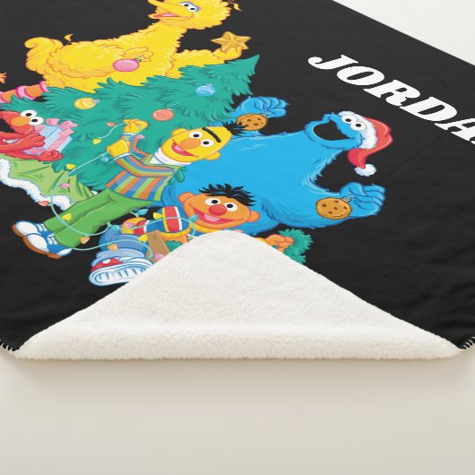 Couverture Sherpa Rue Sésame | Pals de Noël (3/4)