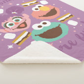 Couverture Sherpa Rue Sésame | Plus S'mores Plus de plaisir! (3/4)