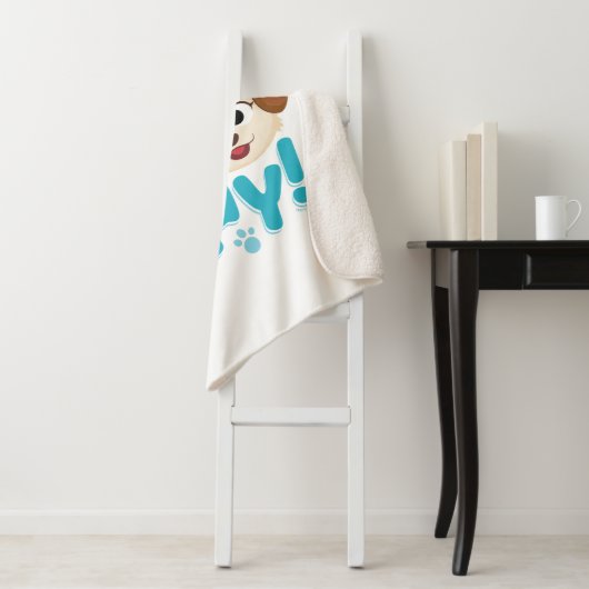 Couverture Sherpa Rue Sésame | Puppy Play Elmo & Tango (En situation)