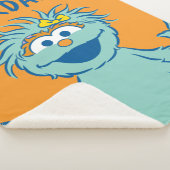 Couverture Sherpa Rue Sésame | Rosita personnalisée (3/4)