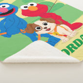 Couverture Sherpa Rue Sésame | Tango Avec Grover & Elmo (3/4)