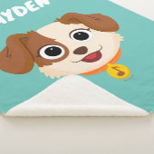 Couverture Sherpa Rue Sésame | Tango Face | Ajouter Votre Nom (3/4)