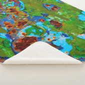Couverture Sherpa Rust Métal Peeling Grunge Funny Deck Photo (3/4)