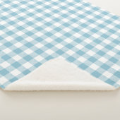 Couverture Sherpa Rustique rivière bleu vérification Buffalo (3/4)
