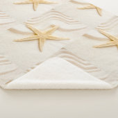 Couverture Sherpa Sable et Starfish couleur neutre naturelle (3/4)