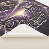 Couverture Sherpa Sagittarius "Chasing Horizons" Sherpa Blanket (3/4)