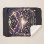Couverture Sherpa Sagittarius "Chasing Horizons" Sherpa Blanket (Devant (Horizontal))