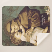 Couverture Sherpa Saint Antoine de Padoue (Devant (Horizontal))