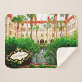 Couverture Sherpa Saint Augustine Florida Lightner Museum & Gardens (Devant (Horizontal))