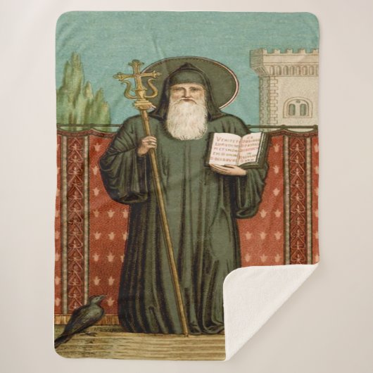 Couverture Sherpa Saint Benoît de Nursie (Devant)
