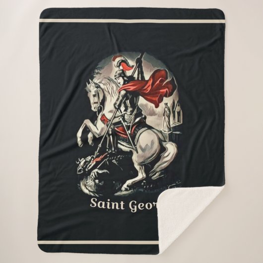 Couverture Sherpa Saint George Sherpa Blanket (Devant)