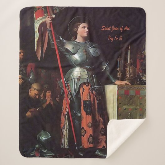Couverture Sherpa Saint Jeanne d'Arc (Devant)