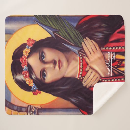 Couverture Sherpa Saint Philomena (Devant (Horizontal))