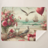 Couverture Sherpa Saint-Valentin côtière/nautique (Devant (Horizontal))
