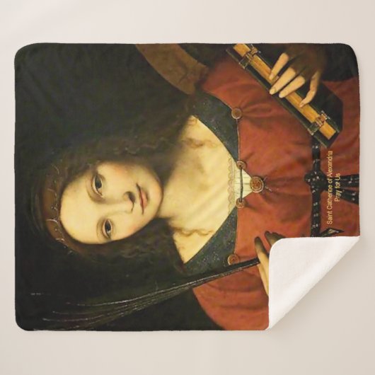 Couverture Sherpa Sainte-Catherine d'Alexandrie (Devant (Horizontal))