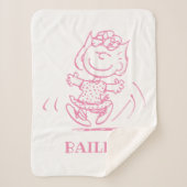 Couverture Sherpa Sally Brown Dancing (Devant)