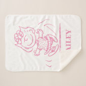 Couverture Sherpa Sally Brown Dancing (Devant (Horizontal))