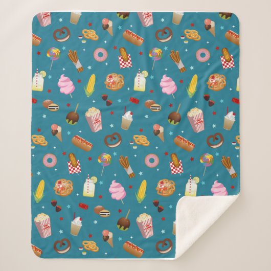 Couverture Sherpa Salon d'état, Carnaval, Parc d'attractions, Fair S (Devant)