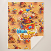 Couverture Sherpa Salut Joy Jester premium (Devant)