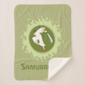 Couverture Sherpa Samurai Jack Leaping Graphic (Devant)