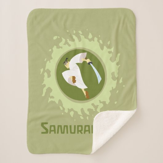 Couverture Sherpa Samurai Jack Leaping Graphic (Devant)