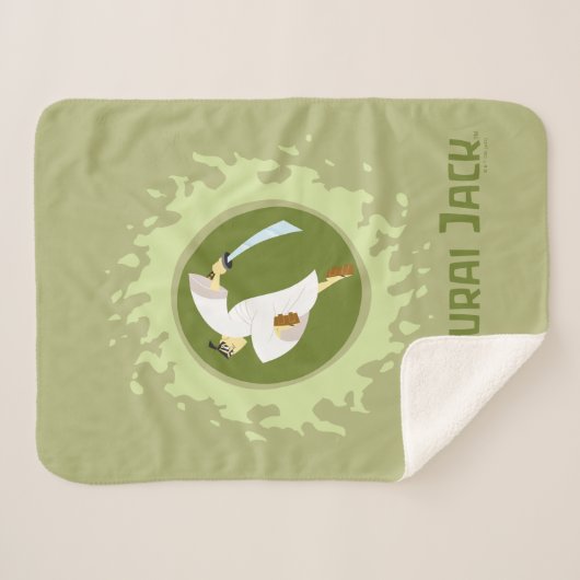 Couverture Sherpa Samurai Jack Leaping Graphic (Devant (Horizontal))