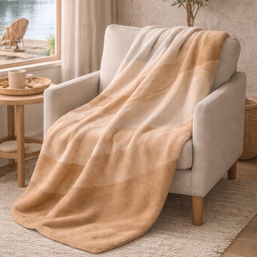 Couverture Sherpa Sand Drift Gradient Sherpa Blanket