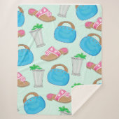 Couverture Sherpa Sandales à sac Bermuda Mint Julep Derby (Devant)