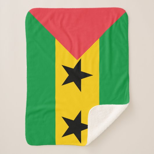 Couverture Sherpa Sao Tome and Principe Flag (Devant)