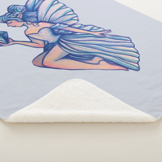Couverture Sherpa Sapphire Fairy (3/4)