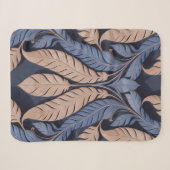 Couverture Sherpa Saraswati Feather Relief (Devant (Horizontal))