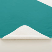 Couverture Sherpa Sarcelle (3/4)