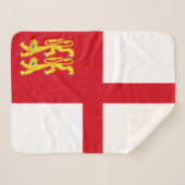 Couverture Sherpa Sark Flag (Devant (Horizontal))