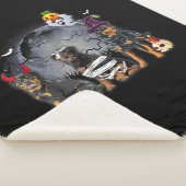 Couverture Sherpa Satan Witch Mummy Halloween Cost (3/4)