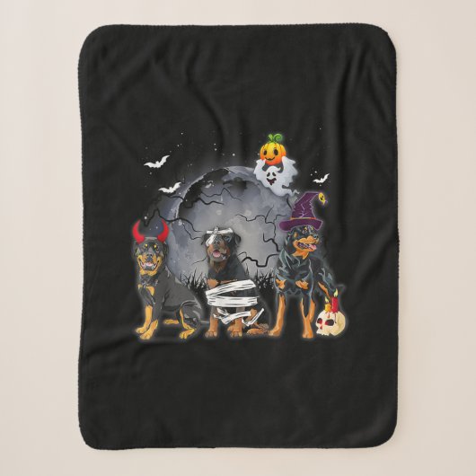 Couverture Sherpa Satan Witch Mummy Halloween Cost (Devant)