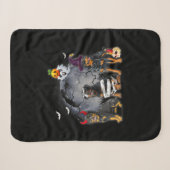 Couverture Sherpa Satan Witch Mummy Halloween Cost (Devant (Horizontal))