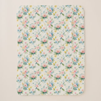Couverture Sherpa saute pastel