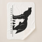 Couverture Sherpa Sauvez les loups (Devant)