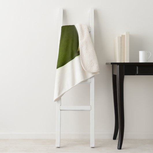 Couverture Sherpa Sbcna Apple verte (En situation)